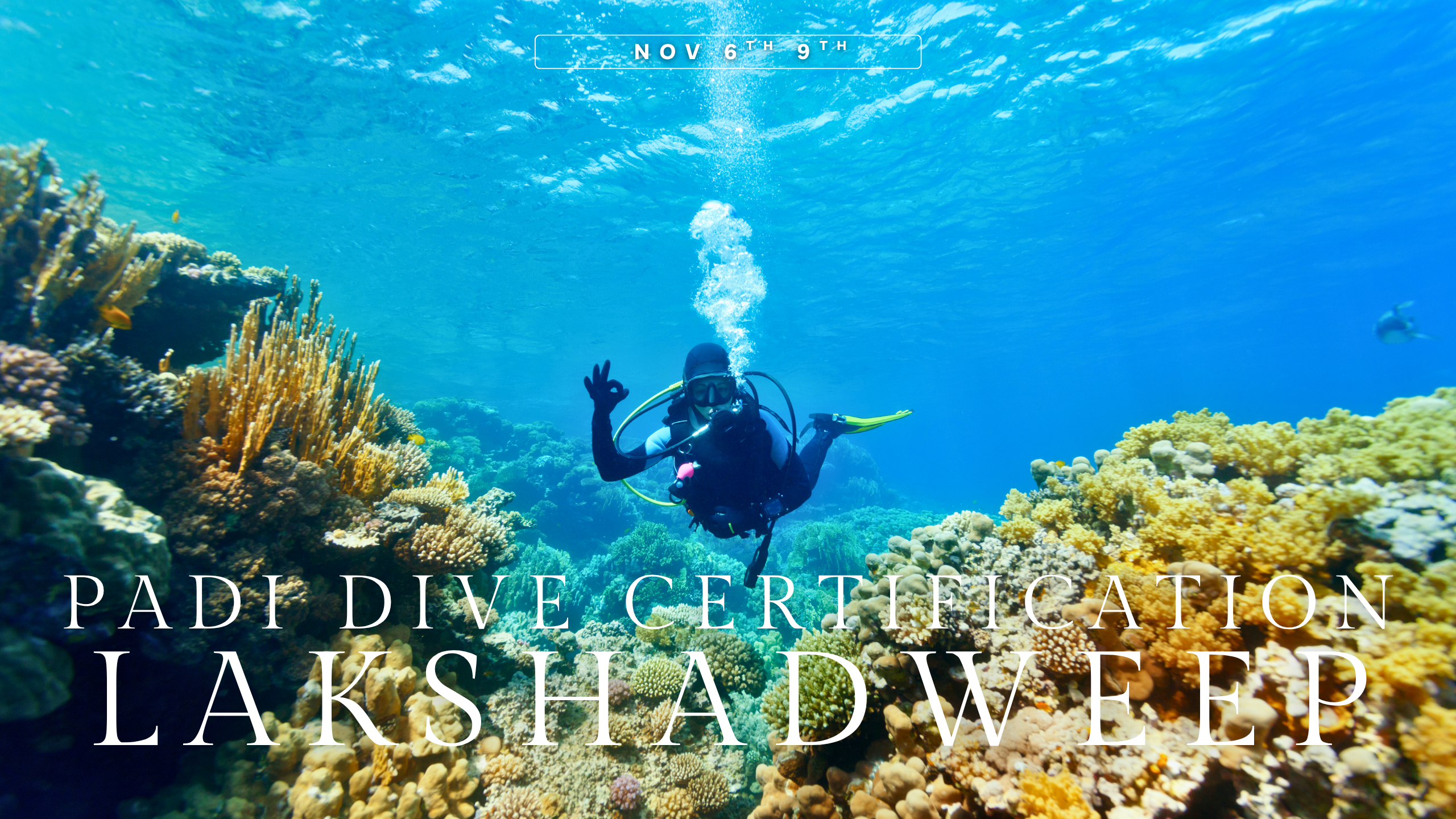 PADI dive certification India